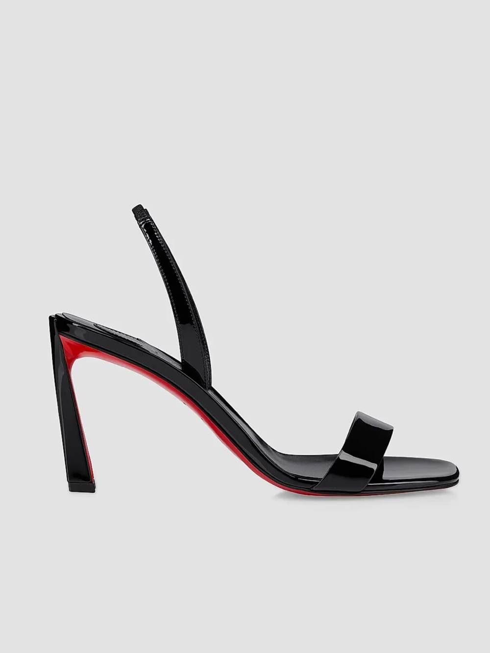 New Christian Louboutin O Condora 85MM Patent Leather Sandals $945 40.5